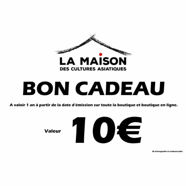 Carte cadeau 10€