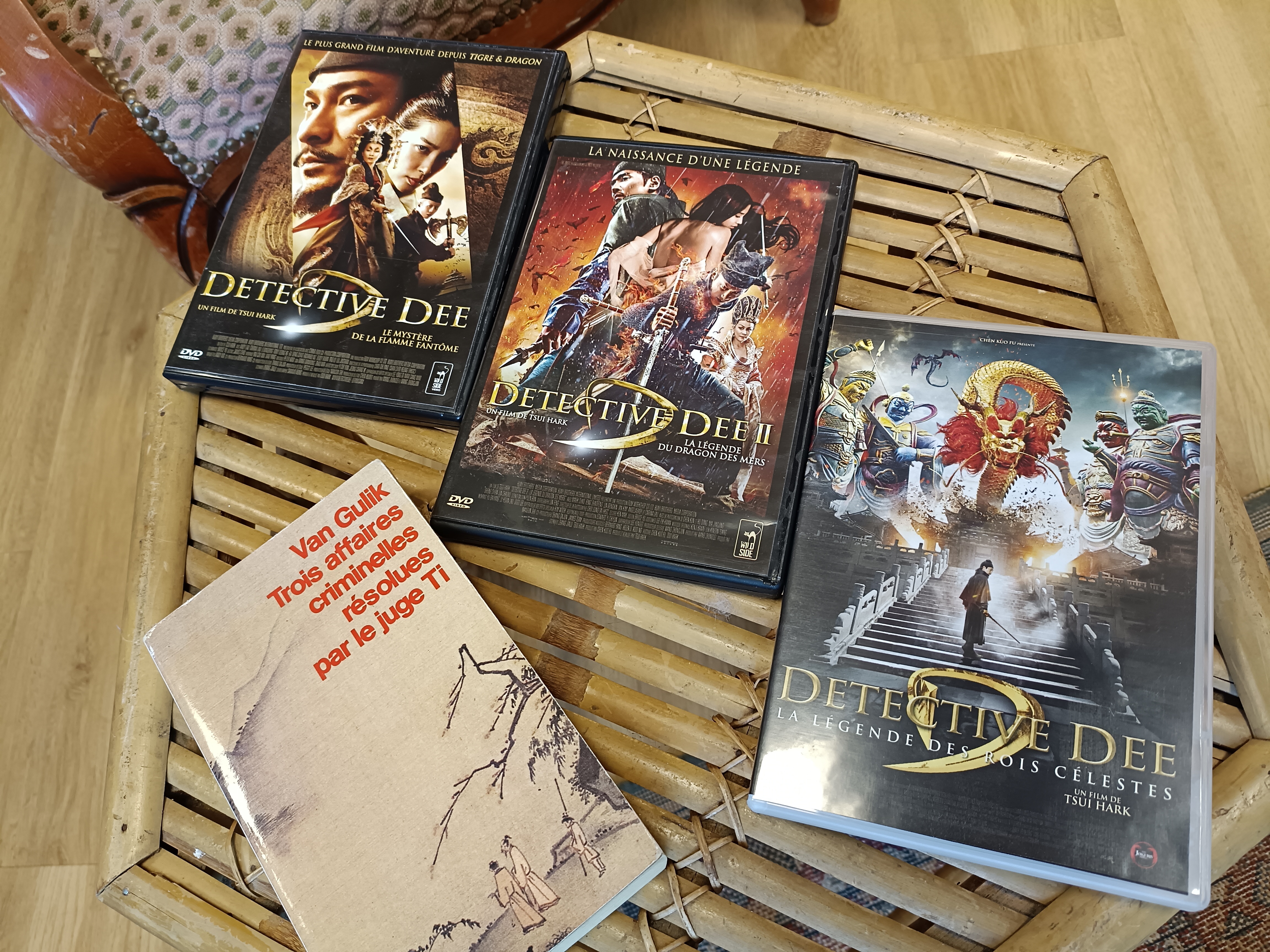 PACK 2 Détective Dee (livre+DVDs)