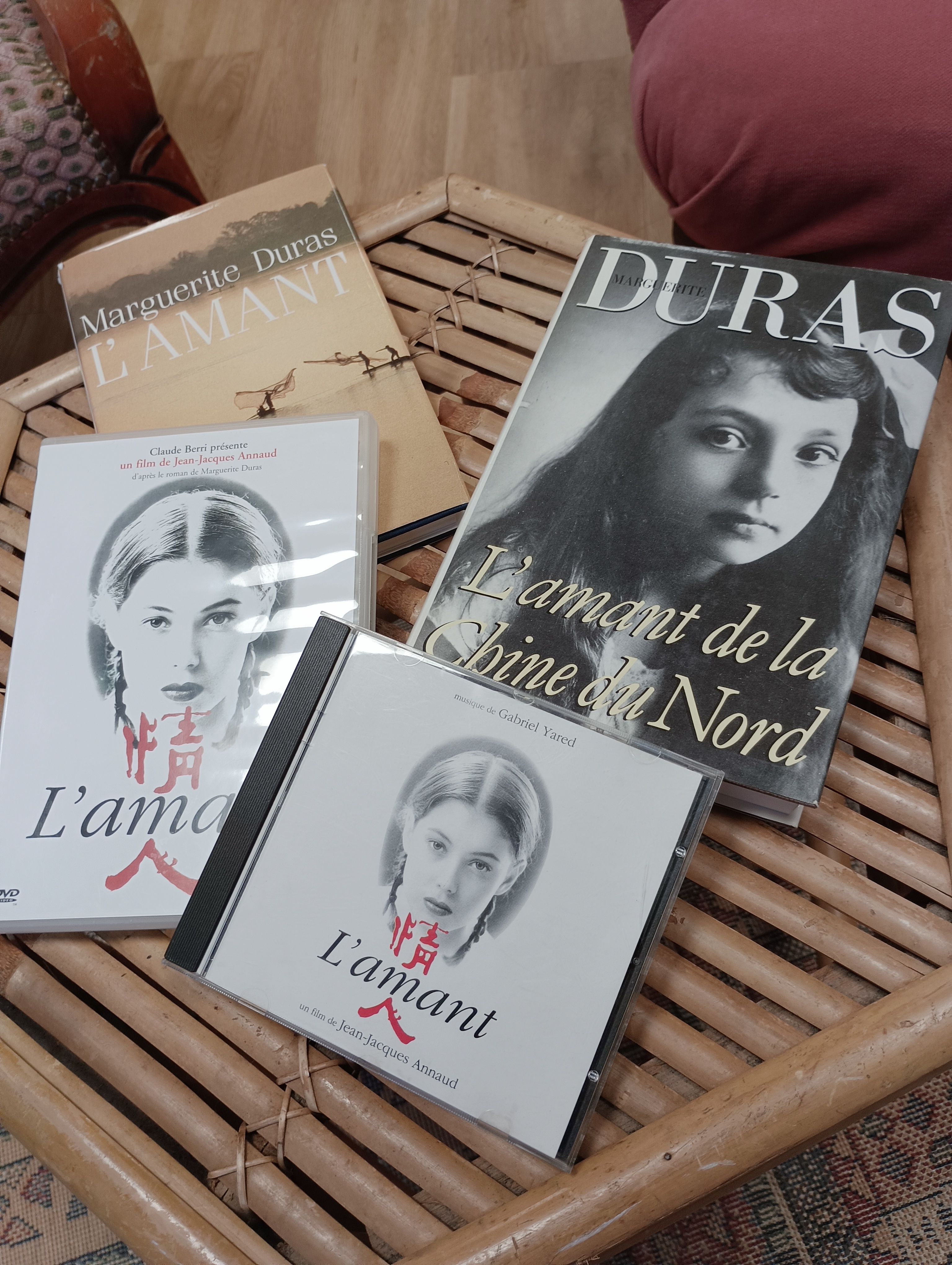 PACK L'amant (livres+DVD+CD)