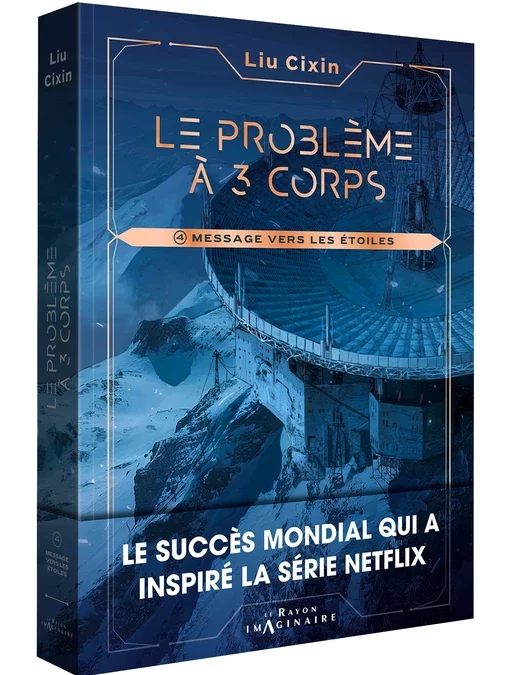 Le problème à 3 corps tomes 3 et 4 de Liu Cixin.